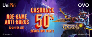 Bisa Nge-game Terooos Tanpa Bikin Borooos #PakeOVO cashback 50%!